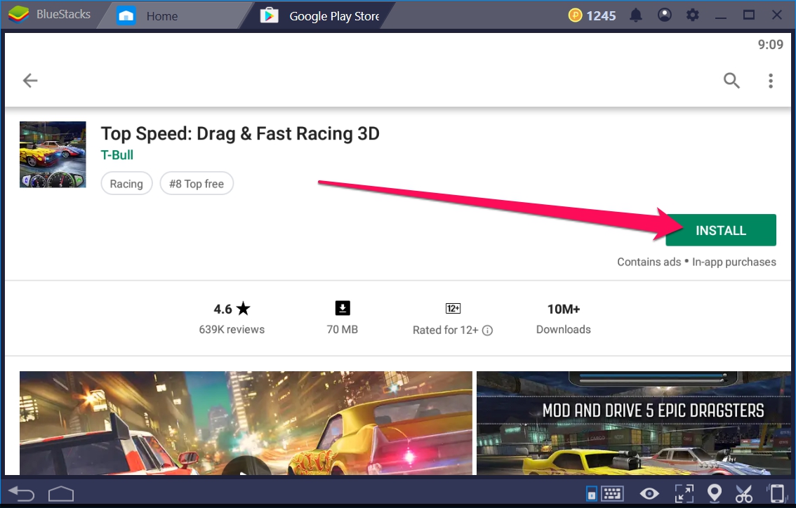 Fast racing 3d apk game free download